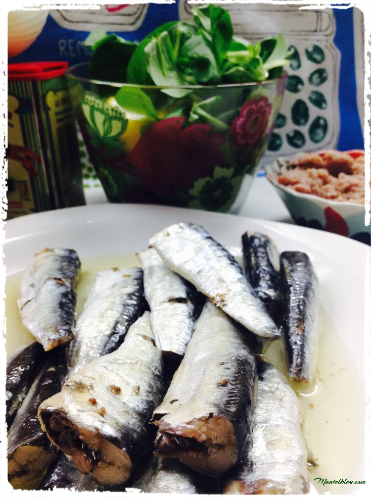 Ensalada de sardinas Ingredientes